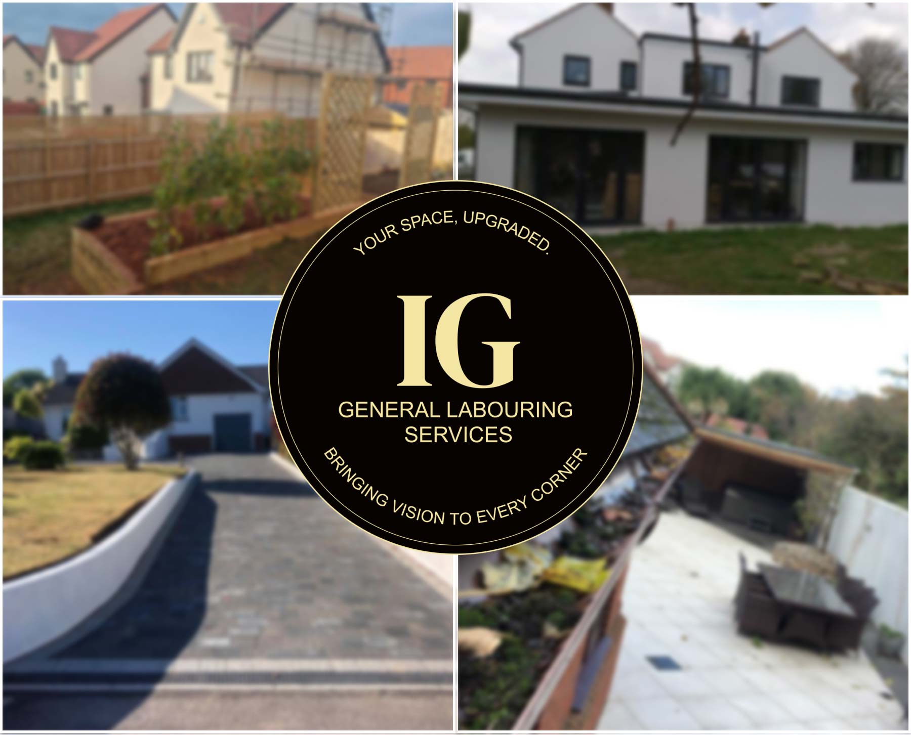 I G General Labouring Services logo in Exmouth Devon